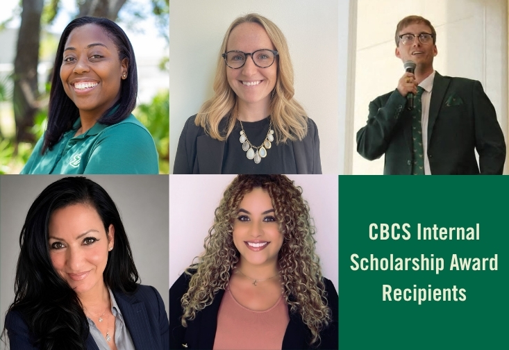 Kerianne Beckford, Lindsey Kummerer, Jacob Miltenberger, Lourdes Quinones and Kayvrie Vega