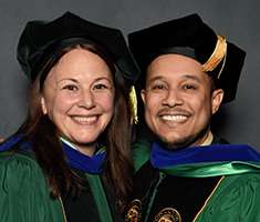 Anthony Concepcion with Rachel Garcia