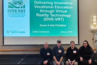 Larry Tartaglino, Howard Kaplan, Tammy Jorgensen Smith, and Estafania Simon