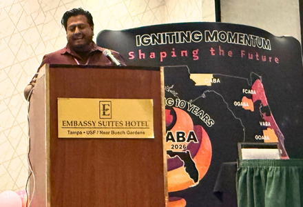 Arturo Garcia presenting