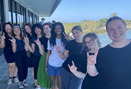 USF student interpreters