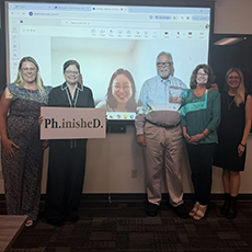 Debra Dobbs, Jessica Yauk, William Haley, Lindsay Peterson, and Nik Lampe