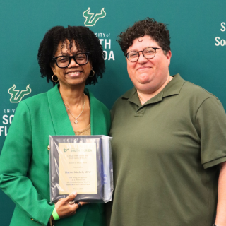Naomi Presnall-Shvorin and Marion Mitchell
