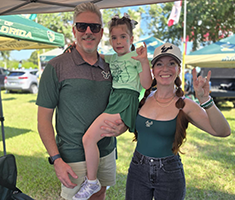 Jennifer Nolan with family