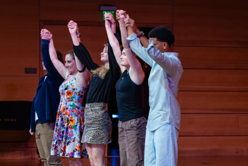 This is My Brave cast on stage