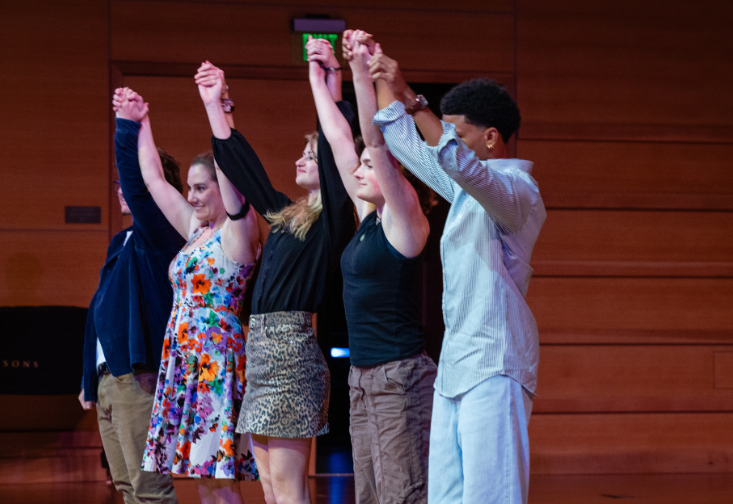 This is My Brave cast on stage