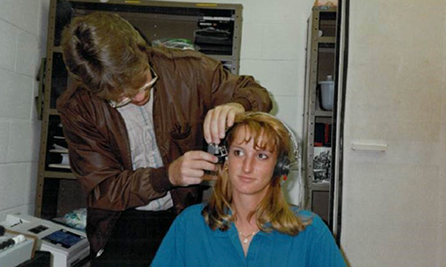 Undated hearing exam