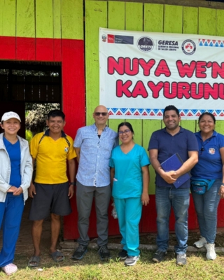 Jerome Galea group photo in Peru