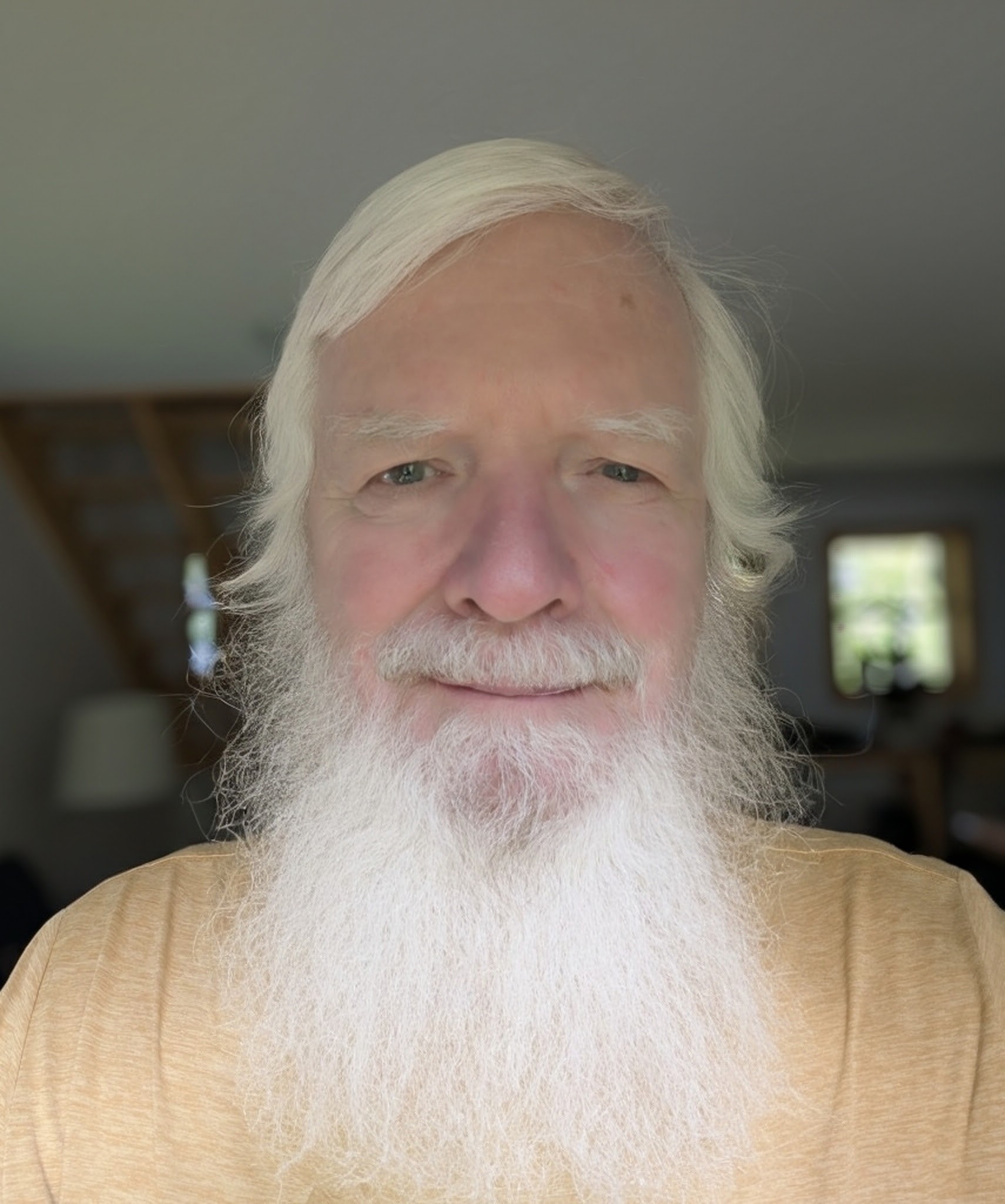 A man with long white beard