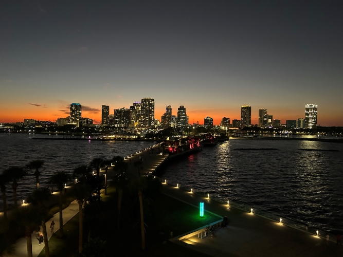 From Pier Teaki St.Pete - Photo by George Boumrad