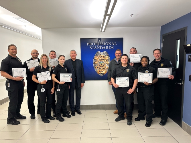 Sarasota Police Department graduation