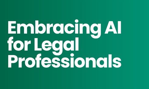 Embracing AI for Legal Professionals Paralegal
