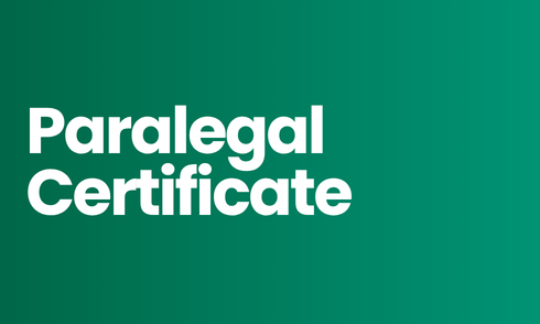 Paralegal Certificate