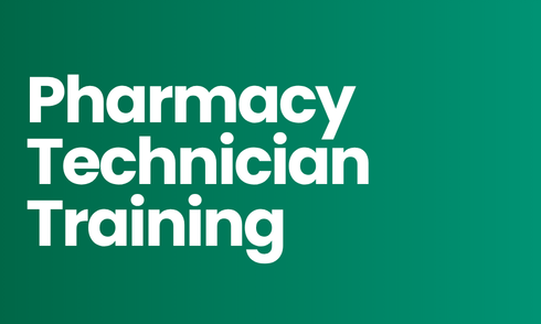 Pharmacy Technician Training