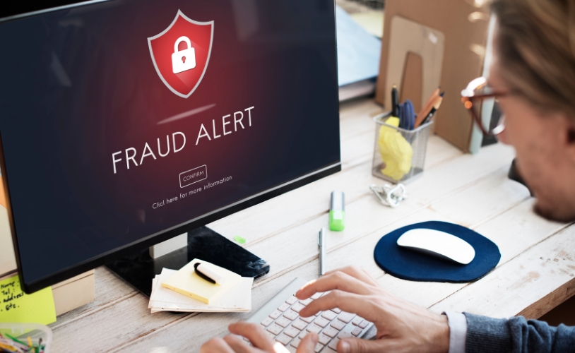 Online fraud alert