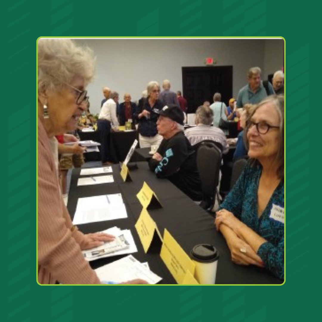 Open house volunteers with OLLI Members