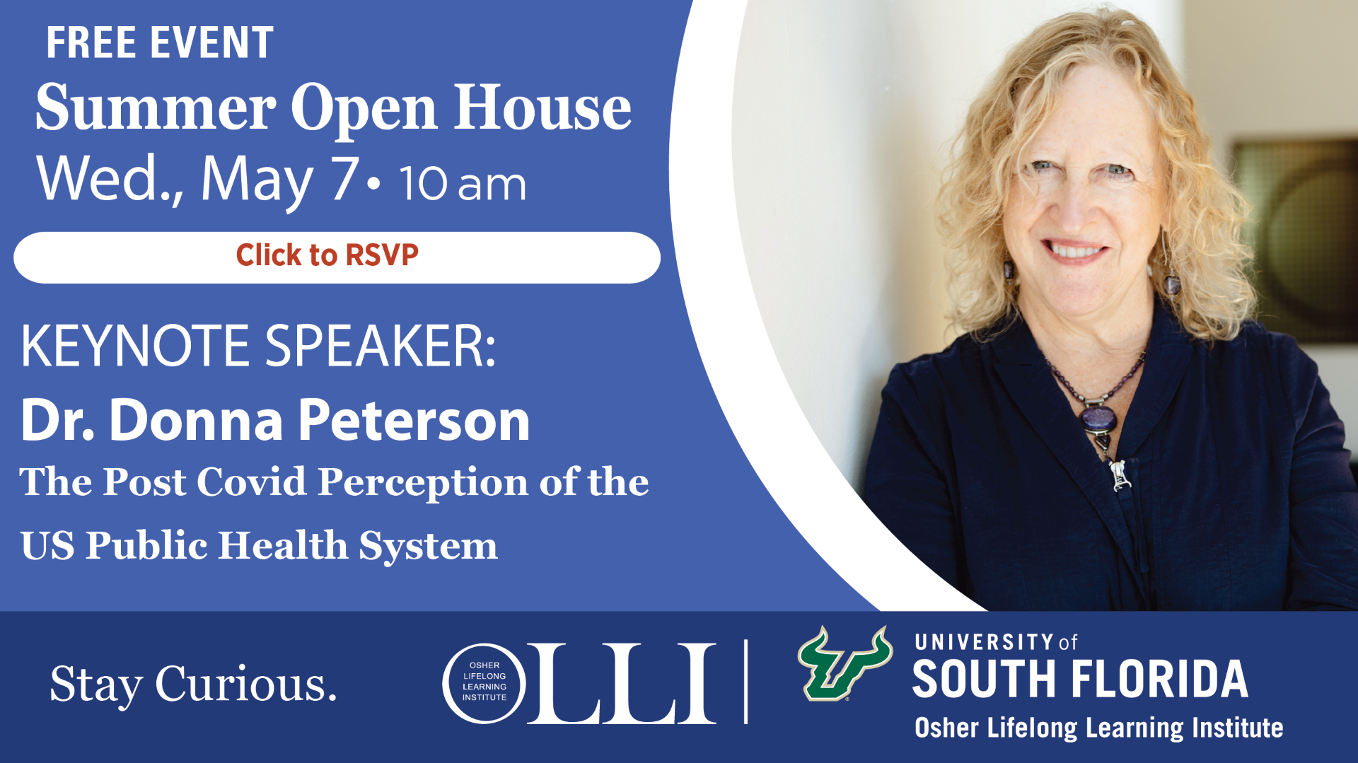woman smiling summer open house