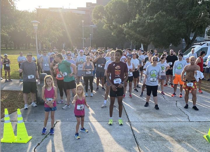 5k start line