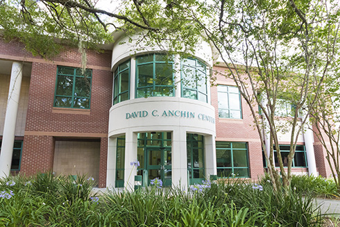 Anchin Center Building Entrance