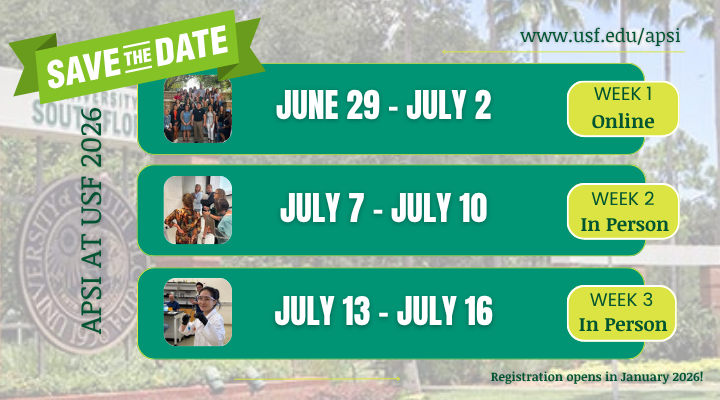 Save the Date APSI 2026