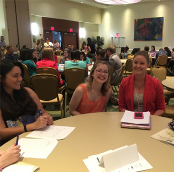 USF students at research event