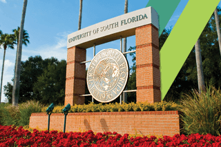 Entrance to USF Campus