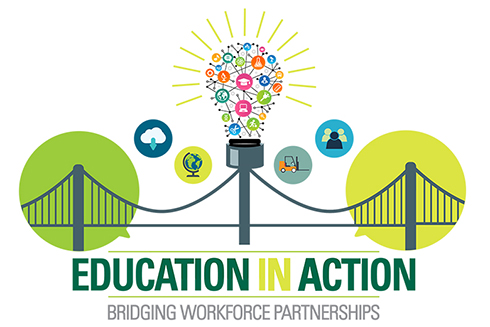 Education in Action event logo
