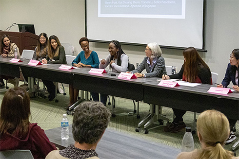 International student panel at USF's College of Education