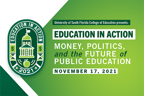 Education in Action event promo graphic