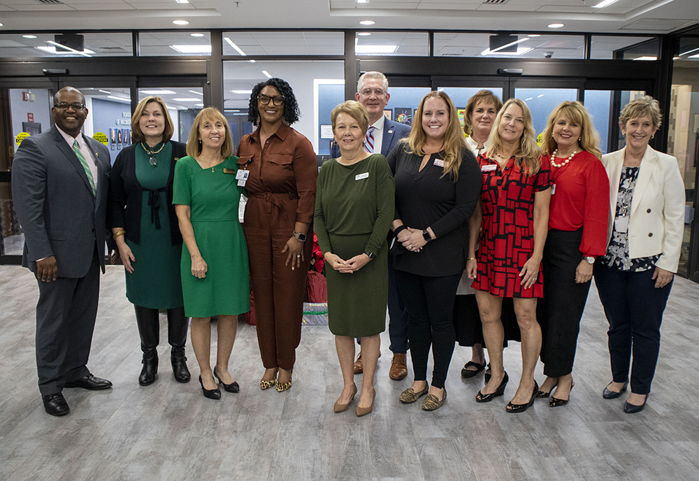 Group photo at HCPS school board meeting