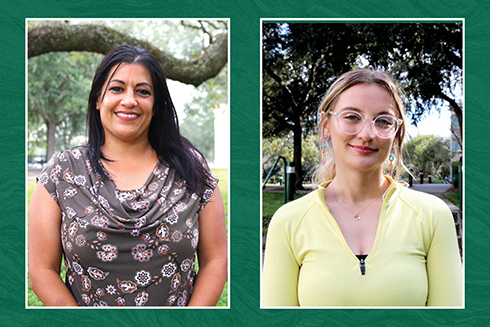 Headshots of Luissette Lopez and Ashley Duckett