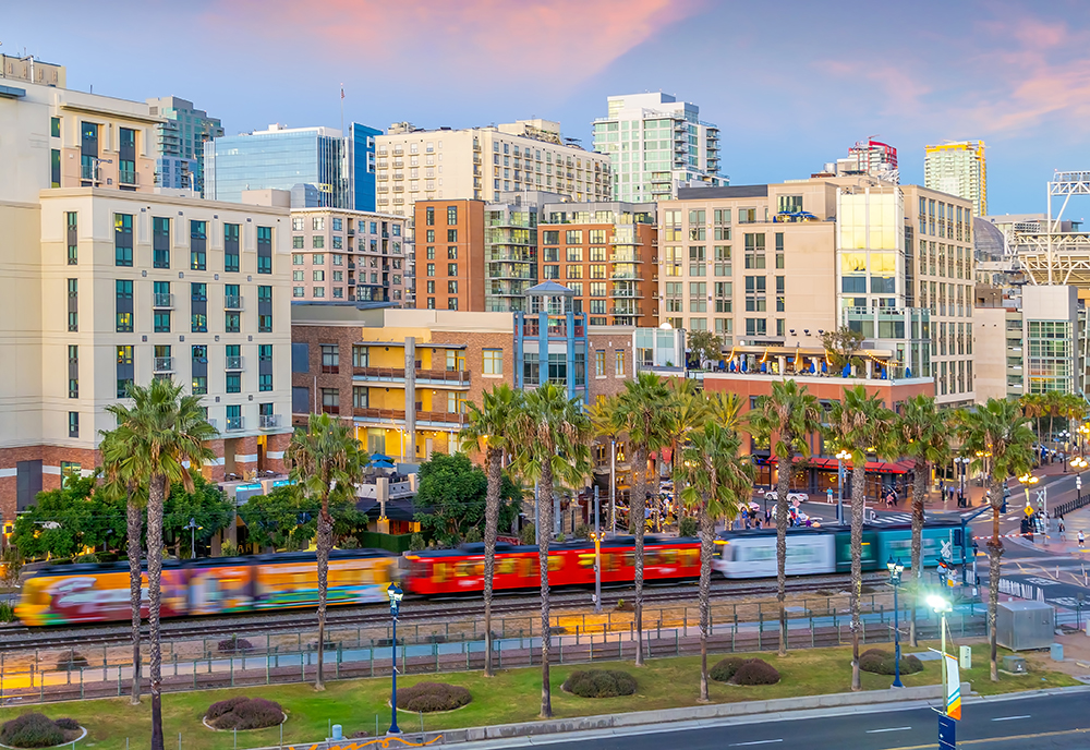 San Diego city skyline