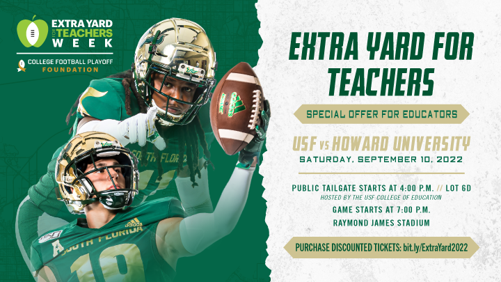 Extra Yard for Teachers Flyer