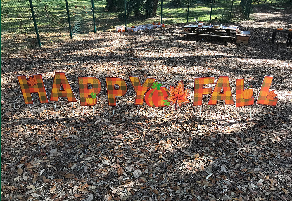 Happy Fall Sign