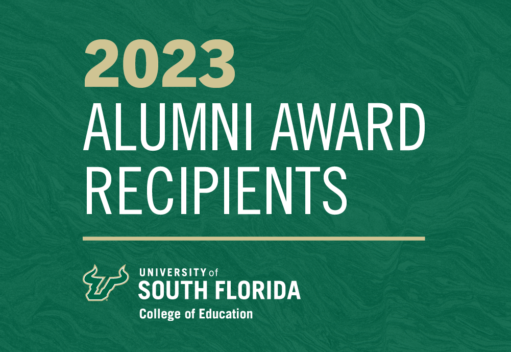 2023 Alumni Awards Graphic