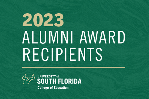 2023 Alumni Awards Graphic