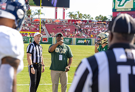 Dean Rolle Coin Toss