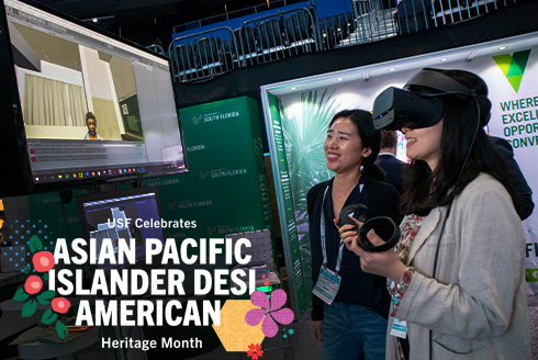 People using VR headset