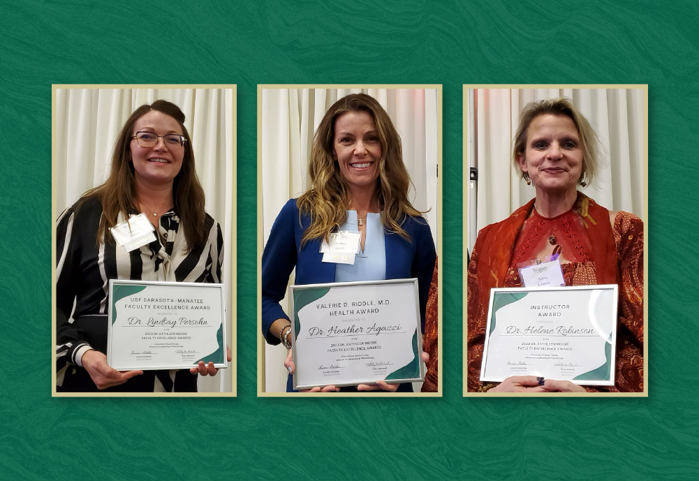 Three WLP award recipients