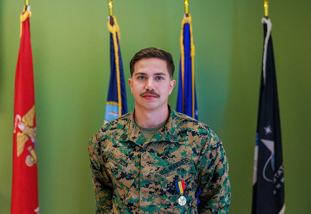 USF student receives highest non-combat award from U.S. Marine Corps