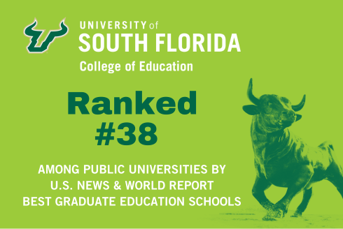 College of Education ranks number 38 in 2025