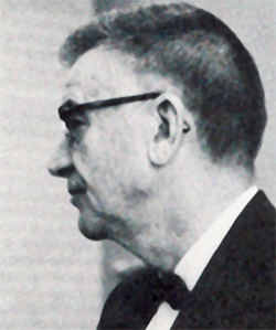 side profile headshot of Dr. Harris Dean