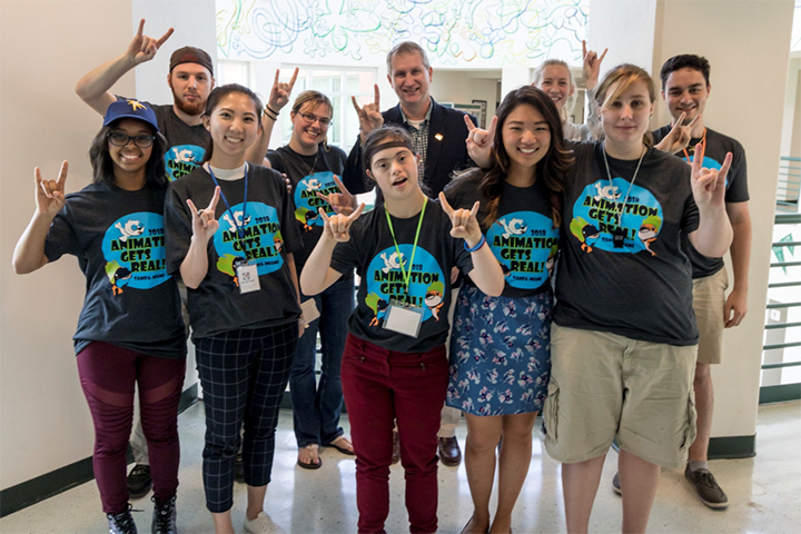 VSA Florida Animation Camp Volunteers 2018