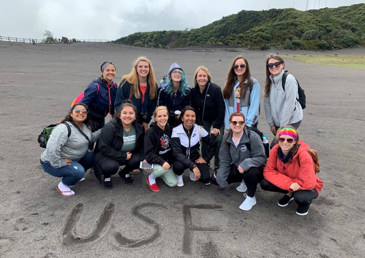 Costa Rica Education Abroad group photo