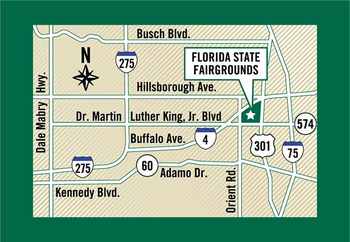 Florida State Fairgrounds Map