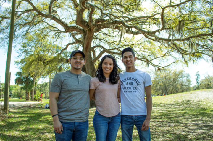 Students at Center for Migrant Education's Family Day Picnic