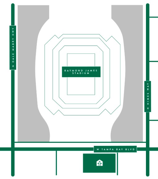 Raymond James Stadium Parking Lot Map