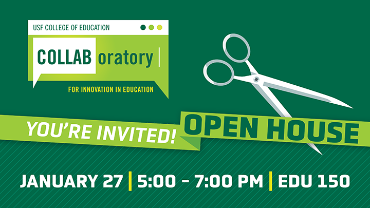 Join us for a grand opening of the Collaboratory for Innovation in Education