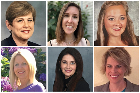 Headshots of undergraduate program committee award recipients 