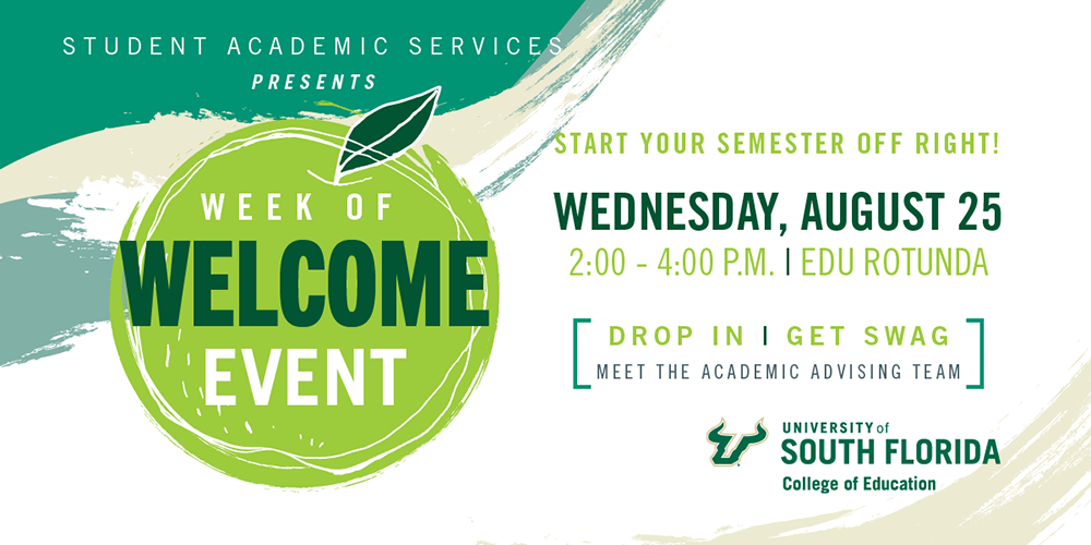 College of Education Week of Welcome Event: Fall 2021